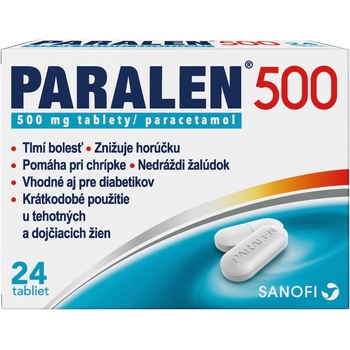 Paralen 500 tbl.24 x 500 mg