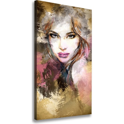 Vertikálny foto obraz na plátne Abstrakcie žena 50x100 cm