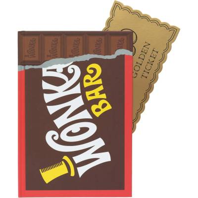 Erik Тефтер с книгоразделител Erik Movies: Wonka - Willy Wonka Bar (CPA5016)
