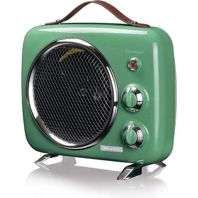 Ariete 808/04 Vintage Fan Heater, prenosný ventilátor, zelený ART 808/04