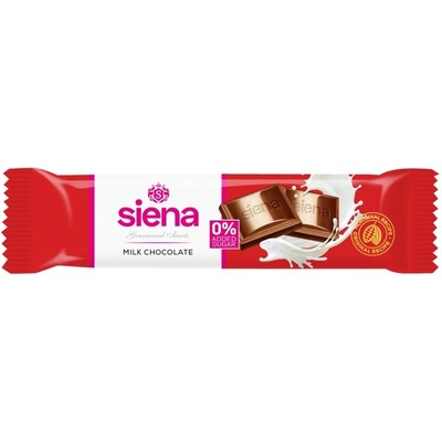 Siena mliečna čokoláda 0% cukor 37 g