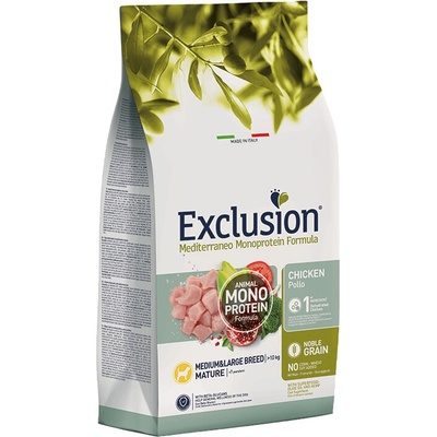 Exclusion Mature Medium & Large Chicken 3 kg