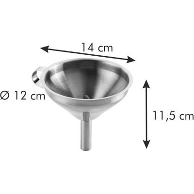 Nálevka GrandCHEF pr. 12 cm