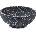 Humdakin Голяма купа Humdakin Genova Terrazzo 18 см черна (488-115)