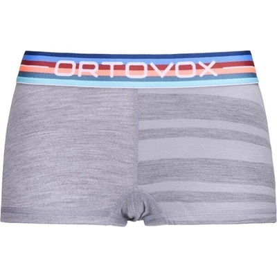 Ortovox W's 185 Rock'n'Wool Hot Pants dámske termoprádlo Grey Blend