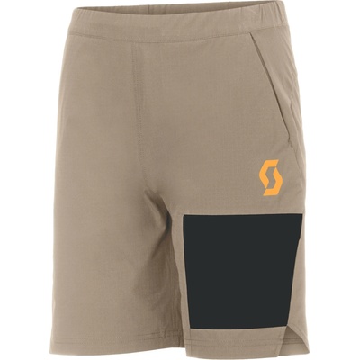 Scott Детски къси панталони Scott Kid's Shorts Explorair Light Shorts - Toast Beige / Black - размер M (701-4461-0312)