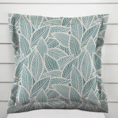 Biante s lemom Leona LN-166 Biele listy na modrozelenom 50 x 60 cm