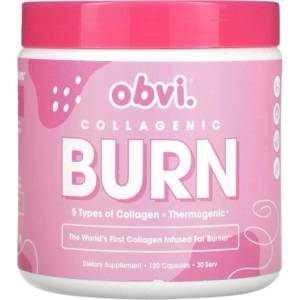 Obvi Collagenic Burn | 8 Types of Collagen & Thermogenic Herbs [120 капсули]