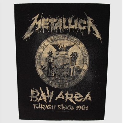 nášivka RAZAMATAZ Metallica Bay Area Trash