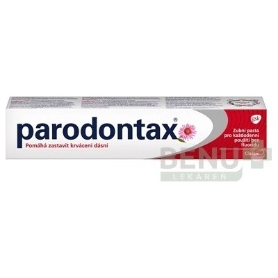 Parodontax bez fluoru zubná pasta 75 ml