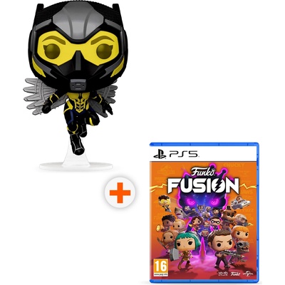 10: 10 Games Funko Fusion (PS5) + Фигура Funko POP! Marvel: Ant-Man and the Wasp: Quantumania - Wasp #1138