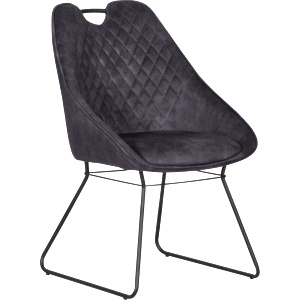 Carmen Трапезен стол gedling - антрацит mj 1 - BestPC