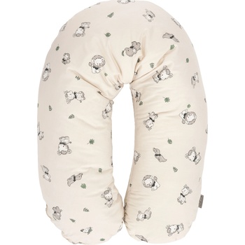 Lorelli Възглавница за кърмене Lorelli - Jungle, 190 cm, бежова (20810066801)
