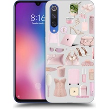Picasee silikónový prehľadný obal pre Xiaomi Mi 9 SE - Glam Babe
