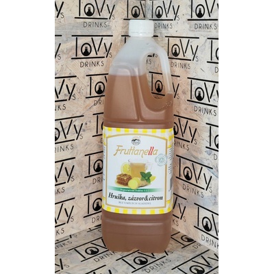 Fruttanella hruška zázvor & citron 2 l