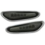  Диодни мигачи bmw e46 (01-05) / Е60 / x3 (2004-2009) - черни (sb03dilb)