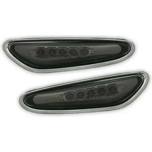  Диодни мигачи bmw e46 (01-05) / Е60 / x3 (2004-2009) - черни (sb03dilb)
