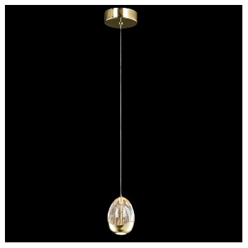 ELMARK Golden egg led ПЕНДЕЛ 4.8w 3000k, ЗЛАТО (955goldegg530pgd)
