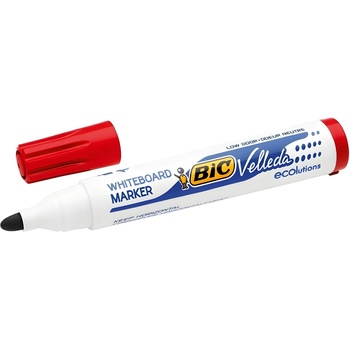 BIC Маркер за бяла дъска Bic 1701 Velleda Объл връх 1.5 mm Червен