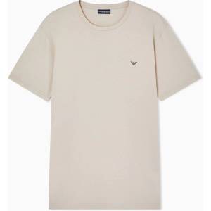 Emporio Armani T-SHIRT BEACHWEAR - Taupe Stone