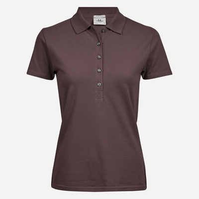 Tee Jays Luxury Polokošeľa dámska Stretch tmavo fialová
