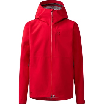 Haglöfs Мъжко водоустойчиво яке Haglöfs Front Proof II Jacket Waterproof jacket - Bright Red - размер M (002-3538-0612)