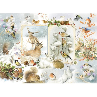 Cobble Hill - Puzzle Nature Journal: Winter - 1 000 piese