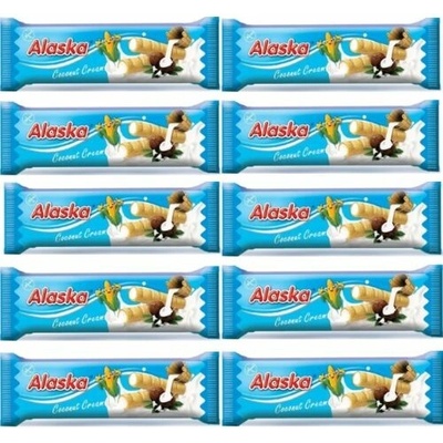 Alaska kukuřičné trubičky kokosové 10 x 18 g