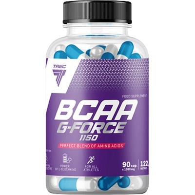 Trec Nutrition BCAA G-Force 1150 | BCAA + Glutamine Caps [90 капсули]