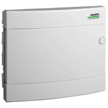 NOARK Electric ТАБЛО АПАРТАМЕНТНО 12 ПРЕДПАЗИТЕЛЯ ВГР. МОНТАЖ БЯЛА ВРАТА 1 РЕД noark (101518)