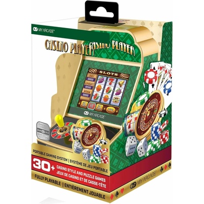 My Arcade DGUN-3945 Casino Player 30-in-1 Portable Gaming System