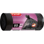 Paclan Торби за отпадъци Paclan - Economic, 60 l, 20 броя, черни (HGFP045)