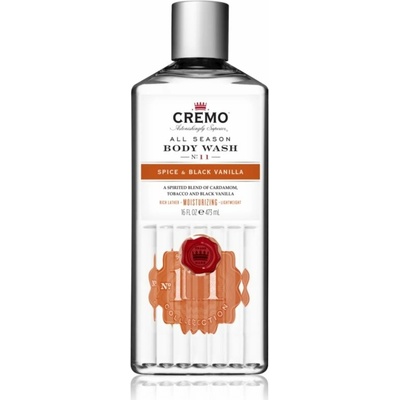 Cremo Spice & Black Vanilla Body Wash sprchový gel pro muže 473 ml