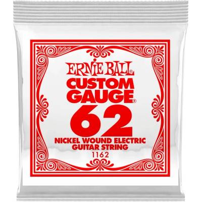 Ernie Ball 1162 Nickel Wound Single .062