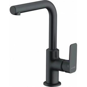 Kludi Pure&Style черен смесител за мивка с въртящ се чучур (400243975)