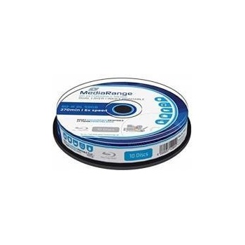 MediaRange BD-R DL 50GB 6x - 10 броя шпиндел (MR509)