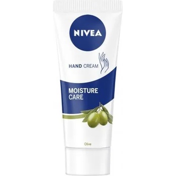 Image 1 of Nivea Moisture Care крем за ръце с екстракт от маслина 75мл