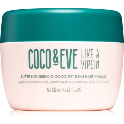 Coco & Eve Like A Virgin Super Nourishing Coconut & Fig Hair Masque дълбоко подхранваща маска за блясък и мекота на косата 212ml