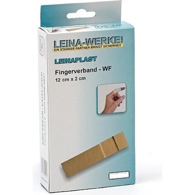 LEINA náplast na prsty elastická v barvě kůže 120 mm x 20 mm 50 párů