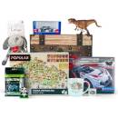 Truhla plná hraček Oskar dětské hračky pro kluky velká sada mix 7ks