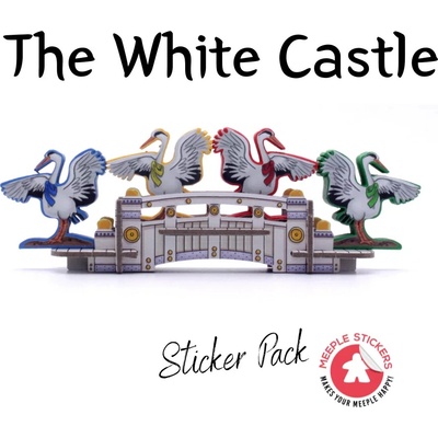 Meeple Stickers samolepky pro the white castle
