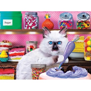 Image 1 of Masterpieces - Puzzle Kitten Cake Shop 300XXL - 300 piese