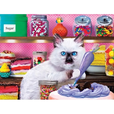 Masterpieces - Puzzle Kitten Cake Shop 300XXL - 300 piese