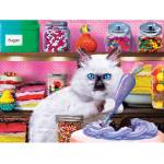 Masterpieces - Puzzle Kitten Cake Shop 300XXL - 300 piese
