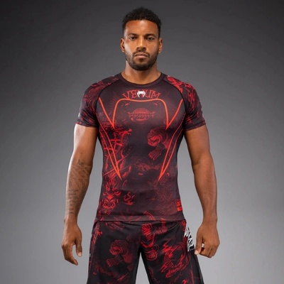 VENUM Рашгард Venum 20th Anniversary Short Sleeve Rashguard - Black/Red - S