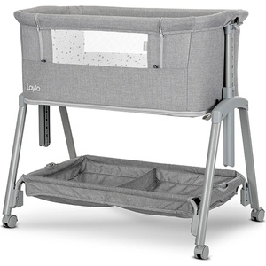 Lorelli МИНИ КОШАРА layla 2В1 grey С ПАДАЩА ПРЕГРАДА (10080742606) - tary