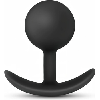 Anal Adventures Platinum - анален плъг (черен)