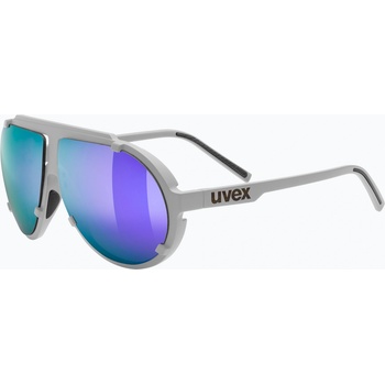 uvex слънчеви очила Esntl Pina сив мат/огледално лилаво