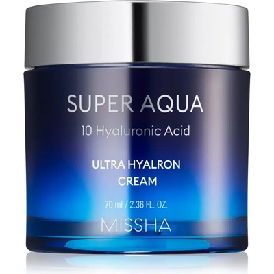 Missha Super Aqua 10 Hyaluronic Acid хидратиращ крем за лице 70ml