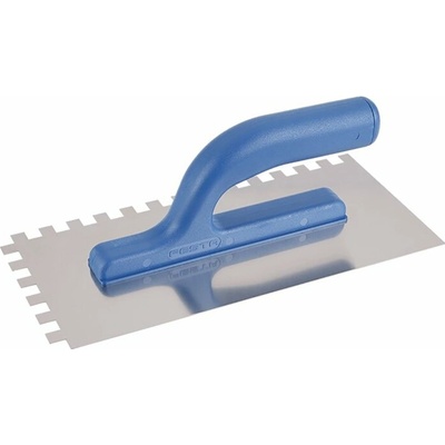 Hladítko nerezové zubové 10x10mm 280x130mm plastová rúčka FESTA